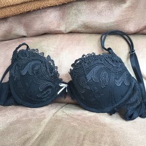Black Lace Bra